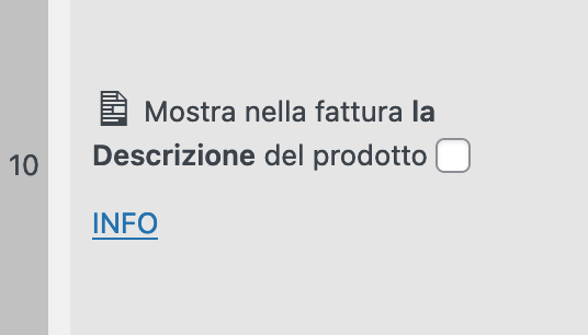 Descrizione prodotto WooCommerce estesa