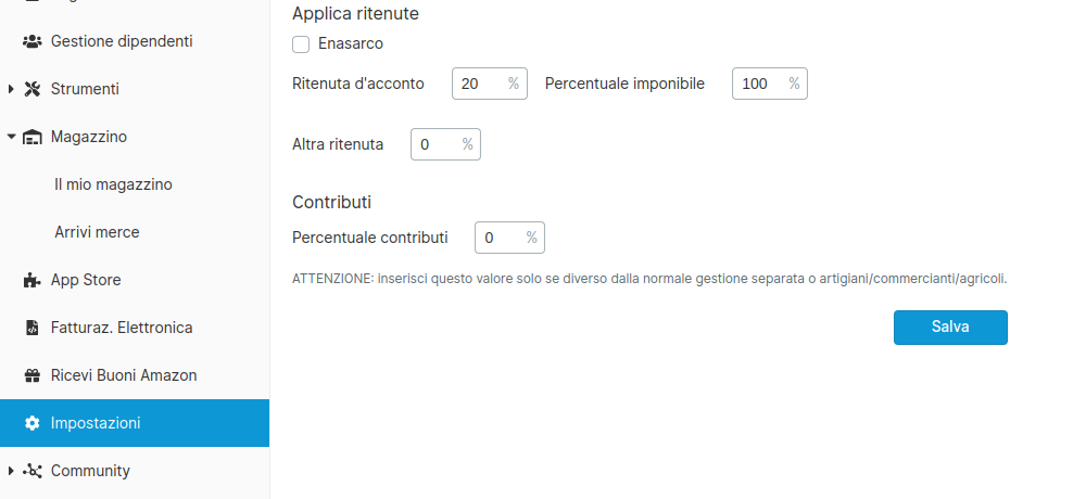 profilo fiscale su fattureincloud.it