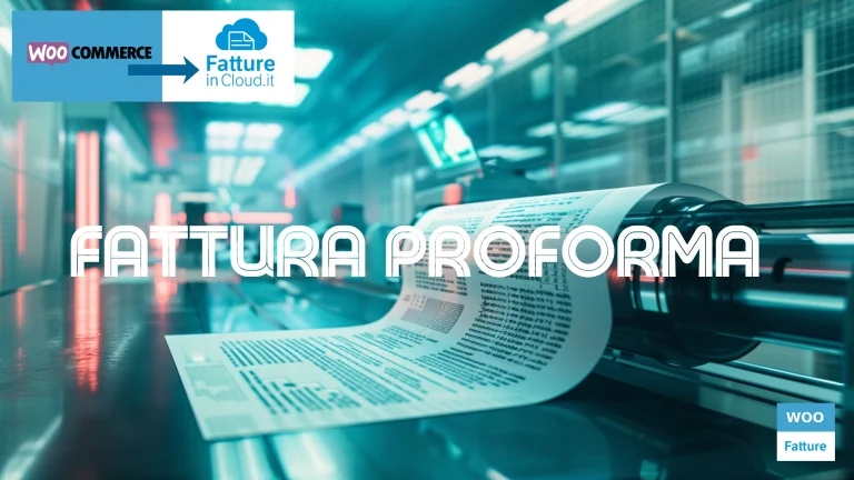 fattura proforma