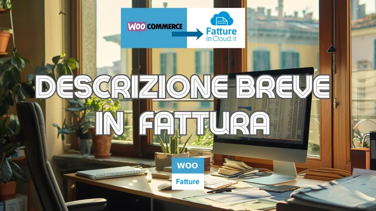 fattura elettronica descrizione breve