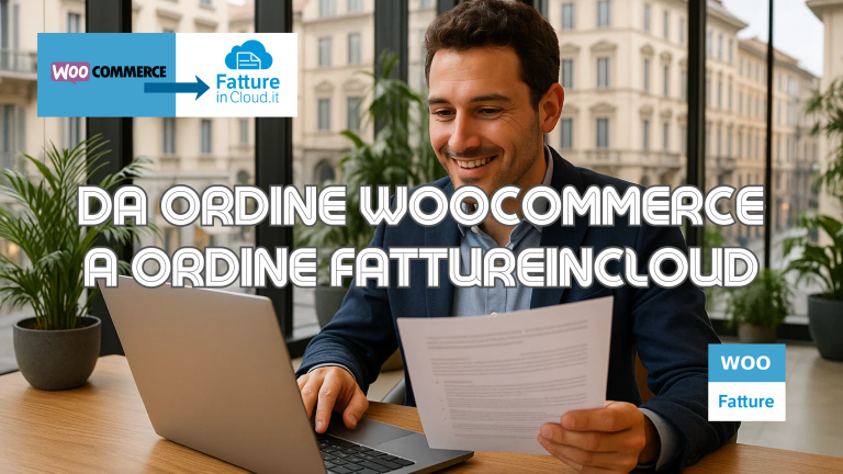 da ordine woocommerce a ordine fattureincloud