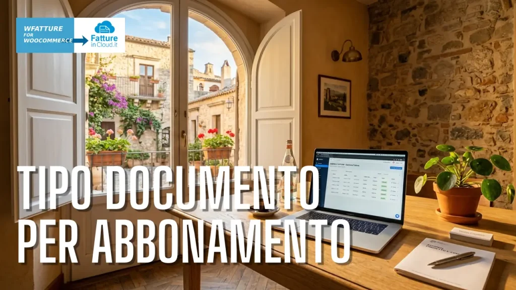 tipo documento per abbonamento